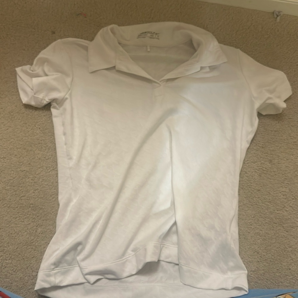 White Nike Polo